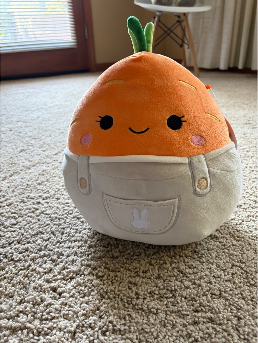 NWT Squishmallows Caroleena the Carrot plush from the Easter Squad 11"